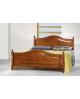 LETTO MATRIMONIALE LEGNO MASSELLO L 175 P 212 H 111/61 vari colori