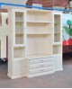 MAUER-Raum-Tür TV-Schrank mit WEISS IVORY - codluis 1058