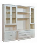 WALL ROOM DOOR TV CABINET WITH WHITE IVORY - codluis 1060