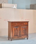 CREDENZA 2 PORTE INTAGLIATA COL NOCE - codluis 1074