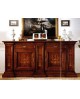 CREDENZA STYLE BASSANO INTARSIATA SOLID WOOD L 240 P 55 H 116