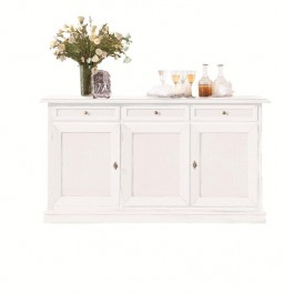 CREDENZA LEGNO BASE MOBILE LEGNO BIANCO OPACO - codluis 305