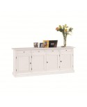 CREDENZA LEGNO BASE MOBILE LEGNO BIANCO OPACO - codluis 306