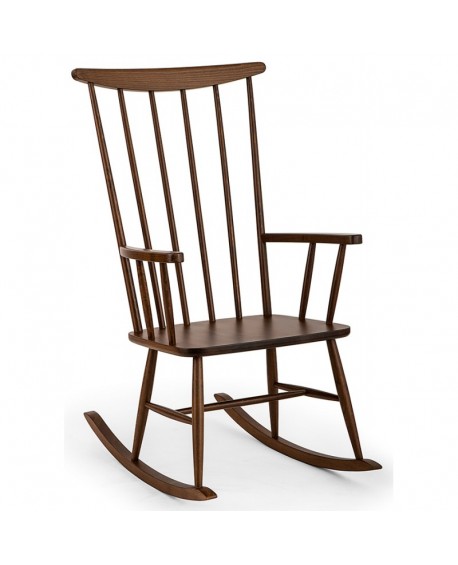 DONDOLO LEGNO ARTE POVERA COLORE NOCE