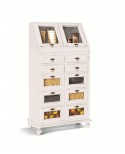 CREDENZA LEGNO DISPENZA BASE MOBILE LEGNO BIANCO OPACO - codluis 315