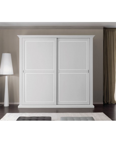 ARMADIO LEGNO MASSELLO ANTE SCORREVOLI L 275 P 66 H 254