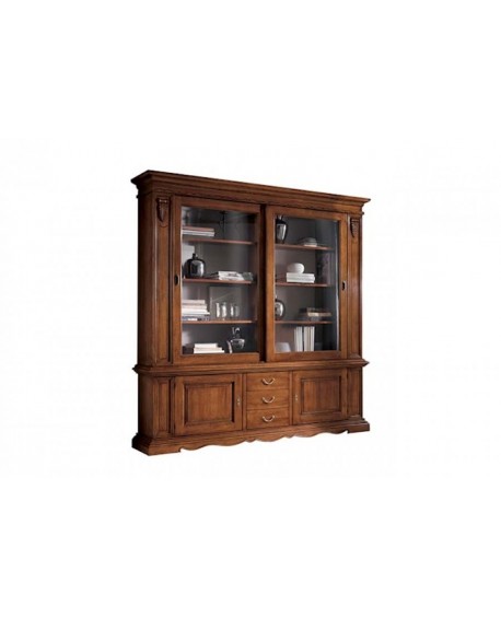 Libreria 2 ante scorrevoli L.212 P.45 H.220