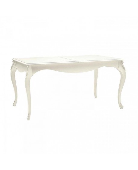 Tavolo Rettangolare Allungabile 160X90 H.80cm. (c/1 Allunga centrale da cm.45)