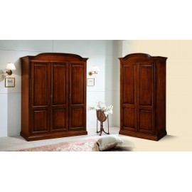 ARMADIO LEGNO MASSELLO 3 ANTE ARTE POVERA