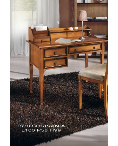 SCRIVANIA 3 CASSETTI L.106 H.99 P.58