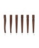 TAV.RETT. ALL. 160X90 NOCE MOD.DUB. C/GRECA E 4 ALL. DA 40 G. NR10