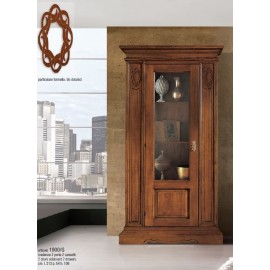 VETRINA 1 ANTA LEGNO MASSELLO ANTA DX O SX VARI COLORI