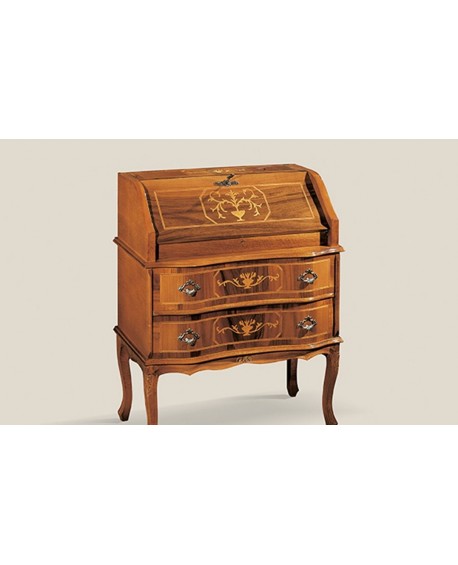 BUREAU 2 CASSETTI CON RIBALTA ATTREZZATA