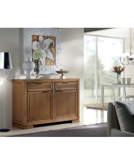 Credenza 2 ante 2 cassetti L. 160 P. 45 H. 104
