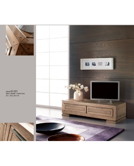 Base 2 cassetti L.160 P.60 H.41