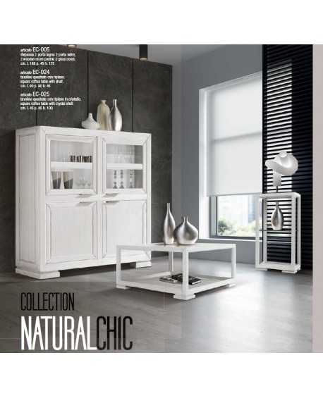 Dispensa 4 ante (2 legno e 2 predisposte per vetro) L.168 P.45 H.175