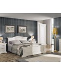 LETTO MATRIMONIALE LEGNO MASSELLO L 187 P 211 H 117/69