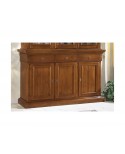 CREDENZA base LEGNO MASSELLO ARTIGIANALE L190 p 50 h111