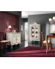 MOBILE CREDENZA LACCATO BIANCO LEGNO MASSELLO