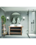 MOBILE BAGNO CON 2 LAVELLI dimensione 122x42x75