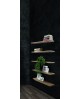 MENSOLA SINGOLA FRASSINO T. NATURALE120x25x3,5