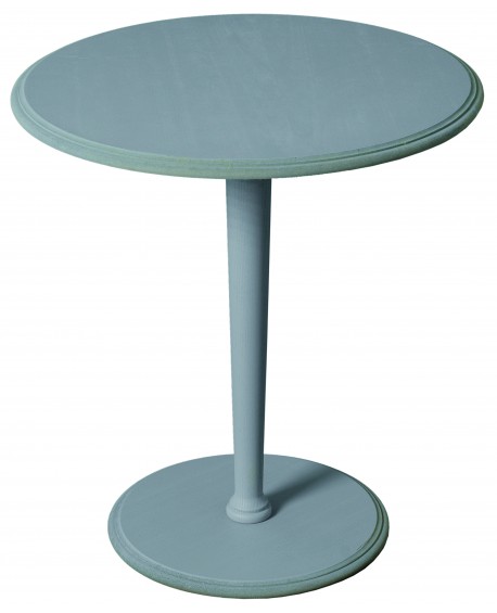 TAVOLINO ROTONDO GRIGIO PERLA50x50x55