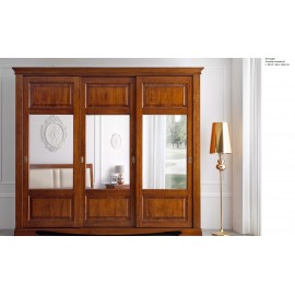 ARMADIO ANTE SCORREVOLI LEGNO MASSELLO VARI COLORI