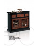 CREDENZA 2 DOORS 3 DRAWERS SOLID WOOD LACCATO
