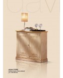 CREDENZA CREDENZINA in legno massello L 100 P 38 H 94 VARI COLORI
