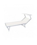 Lettino RIMINI BIANCO
