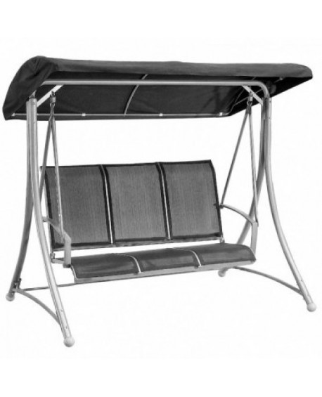 Dondolo AMALFI 3 posti GRIGIO