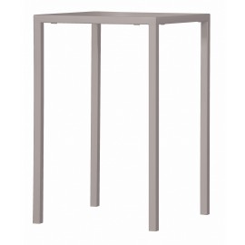 Tavolo in metallo Alto autolivellante colore  BIANCO                    L.70 P.70 H.110