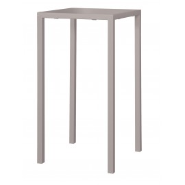 Tavolo in metallo Alto autolivellante colore  BIANCO                     L.60 P.60 H.110