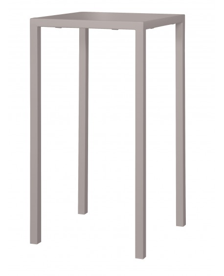 Tavolo in metallo Alto autolivellante colore  BIANCO                     L.60 P.60 H.110