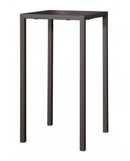 Tavolo in metallo Alto autolivellante colore  ANTRACITE                L.60 P.60 H.110