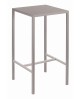 Sgabello in metallo colore  FANGO   L.32 P.32 H.78