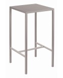 Sgabello in metallo colore  FANGO   L.32 P.32 H.78