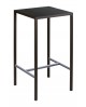 Sgabello in metallo colore  ANTRACITE   L.32 P.32 H.78
