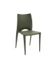 Sedia polipropilene colore Verde    L.45 H.84 P.54 HS.45