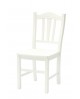 Sedia con fondino legno, laccato Bianco   L.46 H.95 P.50 HS.47,5