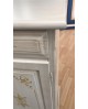 CREDENZA CREDENZONE VETRINA DECORATA vari colori 205X49XH113