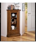 VETRINA LEGNO AD ANGOLO VARI COLORI