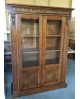 VETRINA legno massello vari colori  L.155 H.210 P.50