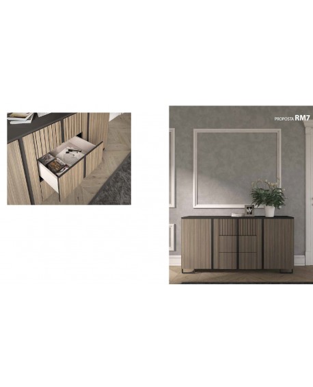 CREDENZA MODERNA COL RIGA