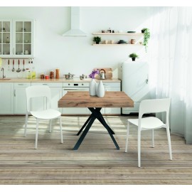 TAVOLO 95X90 1 ALL.50 BASE NERA