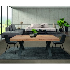 TAVOLO 160x90 2 ALL.40 BASE NERA