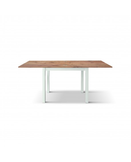 TAVOLO A LIBRO 90x90 BASE BIANCA