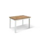 TAVOLO 110X70 2 ALL CM 40 BASE BIANCA