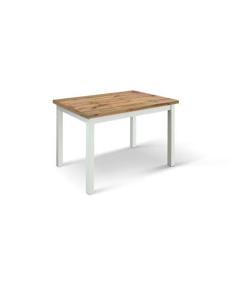 TAVOLO 140X80 2 ALL CM 40 BASE BIANCA