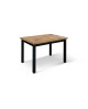 TAVOLO 140X80 2 ALL CM 40 BASE NERA
